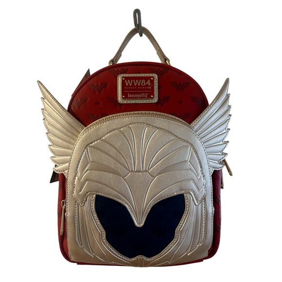 Loungefly DC Wonder Woman WW84 Mini Backpack - Exclusive - New! - Picture 2 of 9